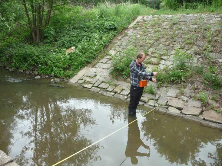 2 Univerzální vrtule OTT C 31 (výrobce OTT Hydrometrie, Německo) pro měření rychlostí
