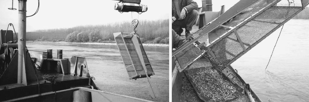 transportu splavenín (pozri foto 1) predstavovali ojedinelý a mimoriadne cenný materiál, keďže boli realizované v širokom rozpätí prietokov, takmer až po prietok vysokej plavebnej vody.