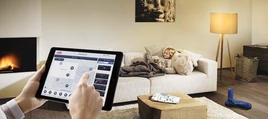 18 DOMOVNÍ ELEKTROINSTALACE ABB-free@home Propracovaná inteligentní elektroinstalace jednoduchá instalace a uvedení do provozu ovládání žaluzií, osvětlení, vytápění a dalších zařízení multifunkční
