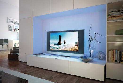 YourLED ECOStrips Kompletní sady s adaptérem k okamžitému použití warm white