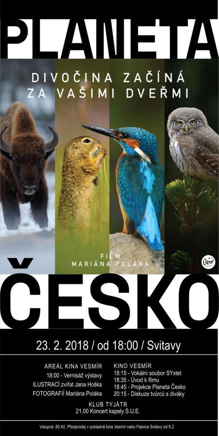 listnatých lesů, kolem toků řek, na rybnících, loukách či polích, až po města nebo lomy Nechybí upozornění na celou řadu zajímavostí apod. Vernisáž výstavy proběhla 23.