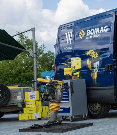 NABÍZÍME: kompletní služby v oblasti prodeje, servisu a pronájmu stavebních strojů a nástrojů možnost vyzkoušení stroje před
