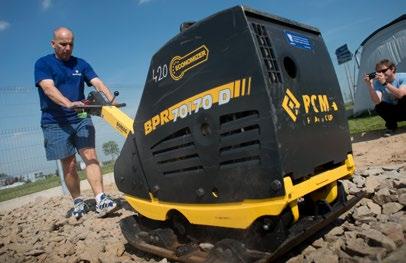 Vibrační deska reverzní BOMAG BPR 35/60 Stoneguard hutnění zámkových a velkoplošných