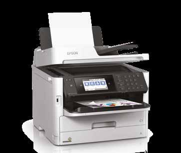 Multifunkční inkoustová tiskárna rychlost tisku až 34 stran za minutu černobíle i barevně