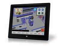 komponenty a periférie Průmyslový monitor DM-F15A/R LCD-KIT-F19A IPCIE-4POE 15 průmyslový LED monitor 4:3 s čelním krytím IP65 v kovovém provedení s tenkým rámečkem 1024 x 768 px, jas 450 cd/m 2,