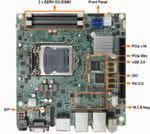 idp pro HDMI, LVDS, VGA, DVI, DP (až 2560x1600 @60Hz) mini PCIe plné délky PŘIPRAVOVANÁ NOVINKA KINO-DH110 jednodeskový epic NANO vestavný počítač CPU Intel Celeron N3350 SoC až 2,4 GHz dual core