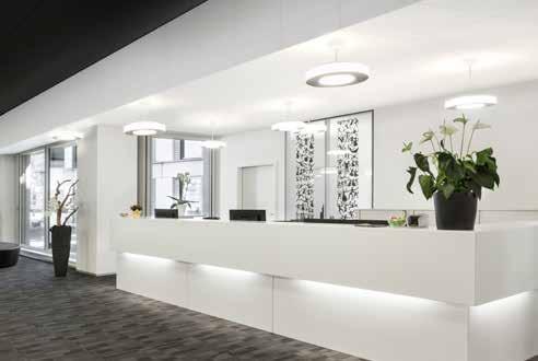 Ecophon Focus E 1200x600, Ecophon Focus Frieze, Zaostřeno na