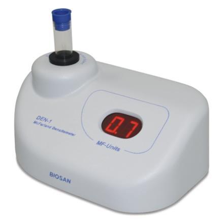 KTJ/ml Stupnice McFarland E. coli 3,50E+09 3,00E+09 2,50E+09 2,00E+09 y = 3E+08x 1,50E+09 1,00E+09 5,00E+08 0,00E+00 0 5 10 15 McFarland McFarland stupnice cca KTJ (x10 6 /ml) (E.