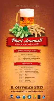 .. Na oslavách chmele a piva si můžete zakoupit za 65 Kč malou degustační pivní sklenici.