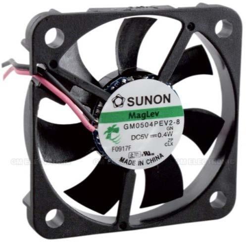 Hodnoty menšího ventilátoru jsou následující: Velikost 30x30 mm Ložisko MagLev Hloubka 6 mm Otáčky 6000 RPM Napětí 5 V Příkon 0,36 W Průtok vzduchu Průtok vzduchu 3,7 CFM 6,29 m 3 /h Proud 72 ma