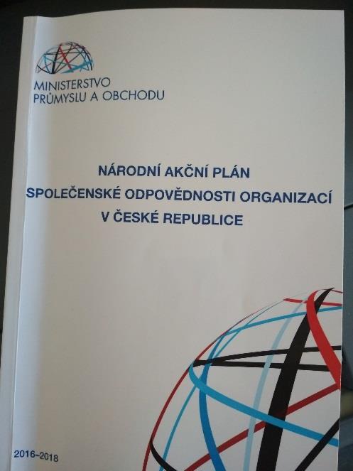 OBSAH : Příprava a obsah Národního akčního plánu společenské odpovědnosti