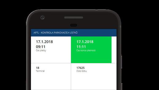 více parkovišť současně. Zákazník tak může mít jednoduše a přehledně na jednom místě pod kontrolou všechna svá parkoviště.