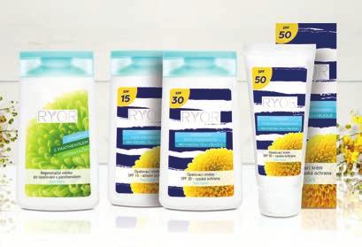 INZERCE Chytni bro Sun Care Opalte se do bro ova Letos už to vyjde, opravdu. Zkuste Opalovací mléka SPF 15 a SPF 30 od RYOR. Krásně se roztírají a jsou vhodná pro obličej i tělo.