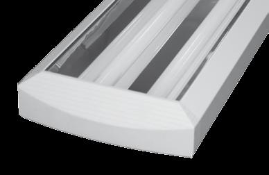 SLIM SLIM236ALDP MODUS SLIM SLIM 236 ALDP 100 150 250 300 59% Přisazená nebo závěsná mřížková svítidla SLIM REFAL MULTI WATT Bíle práškově lakovaný (RAL9003) ocelový plech s plastovými zaoblenými