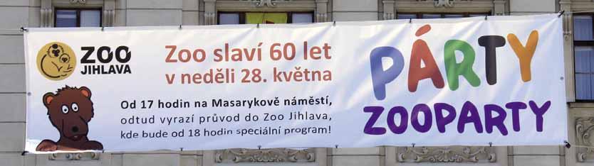 Oslavu pro širokou veřejnost jsme připravili na 28. května ve spolupráci s Horáckým divadlem Jihlava.
