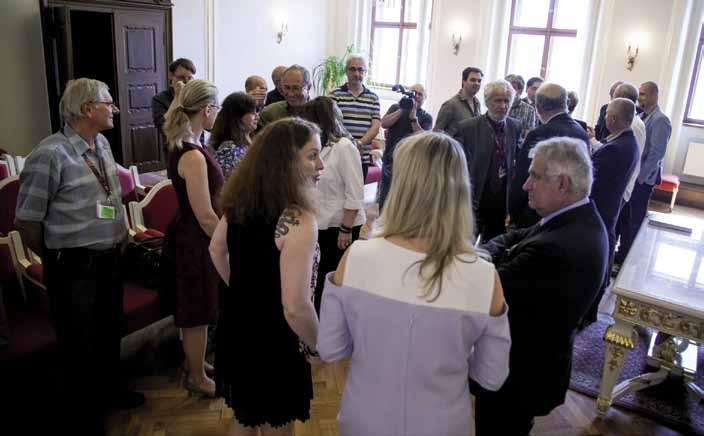 V pracovní části zasedali v hotelu Gustav Mahler ředitelé zoologických zahrad, koordinátoři komisí UCSZOO jednali v zoo.