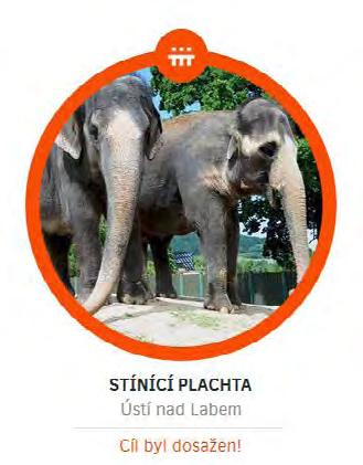 začátku roku 2018. Stejně tak se nám podařilo díky programu ČEZ Pomáhej pohybem získat částku 150 000 Kč na stínicí plachty ve výběhu (foto 4), které nahradí ty současné s nízkou stínivostí.