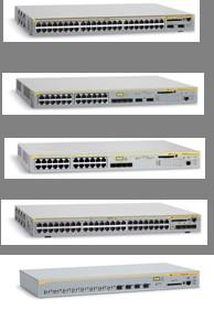 Přehled modelů Model Popis AT-9448Ts/XP 48 x 10/100/1000T managed Layer 3 Switch s možností rozšíření o 2 x 10GbE XFP a stacking modulu AT-9424Ts/XP