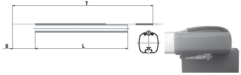 1-2 - Zmontujte LED pás nasunutím tienenia o priemere 14mm na samotný LED pásik. 3 - Vezmite konektor (samec). 4-5 - Zasuňte piny konektor jemne do LED pásu v mieste vodičov, ktoré sú v ňom zaliate.