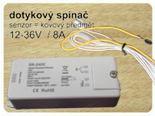 stmívač do Provozní hodnoty: napětí 12-36VDCmax nábytku 8A.