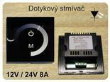 + krabice pod omítku stmívač Vhodný pro LED pásky, pamatuje si stav před otočný tříkanálový vypnutím 12/24V 3x5A rozměry 87x87x54 mm 1 314 1 314 1 185 1 185 1 742 1 742 1 163