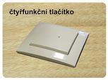 může ovládat spínací i analogové aktory (i několik a s tlačítko různými funkcemi) jednotlivě i ve skupinách.