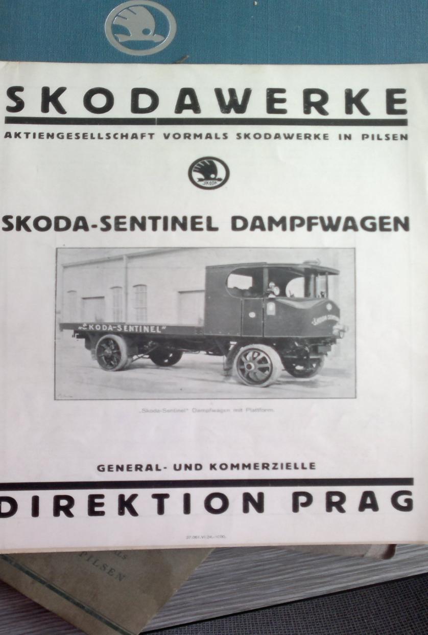 5. Dobová reklama na vozy Sentinel.