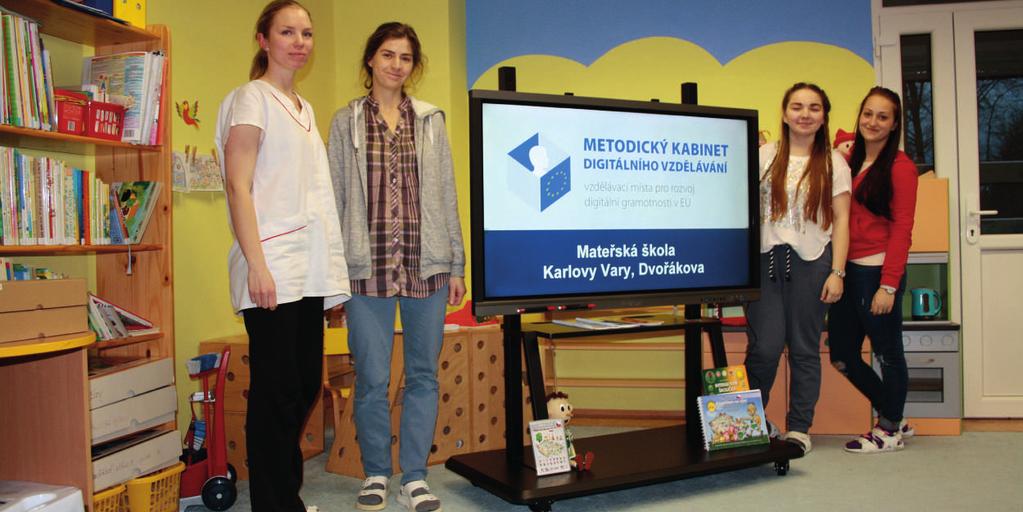 Už pouhé zaškolování paních učitelek před používáním Multiboardu bylo velmi inspirativní a hravé a všechny nás moc bavilo a nechtěli jsme stále končit s poznáváním všeho, co Multiboard nabízí.