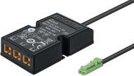 KONVERTORY Konvertor z 24 V na 12 V pro připojení svítidel 24V systému k 12V systému Obj. číslo 833.77.