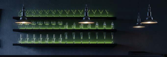 Osvětlovací páska LED 2016 Detailní zobrazení > Lze zkrátit po každých 100 mm > Při volbě hliníkového profi lu berte do úvahy šířku klip konektoru.
