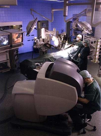 Chirurgické roboty funkce silového děliče