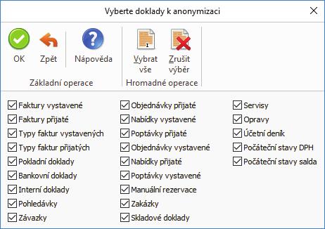 2018 Solitea Česká republika, a.s. Protokol o anonymizaci V protokolu se vypisují jednotlivé entity, u kterých probíhá anonymizace dat.