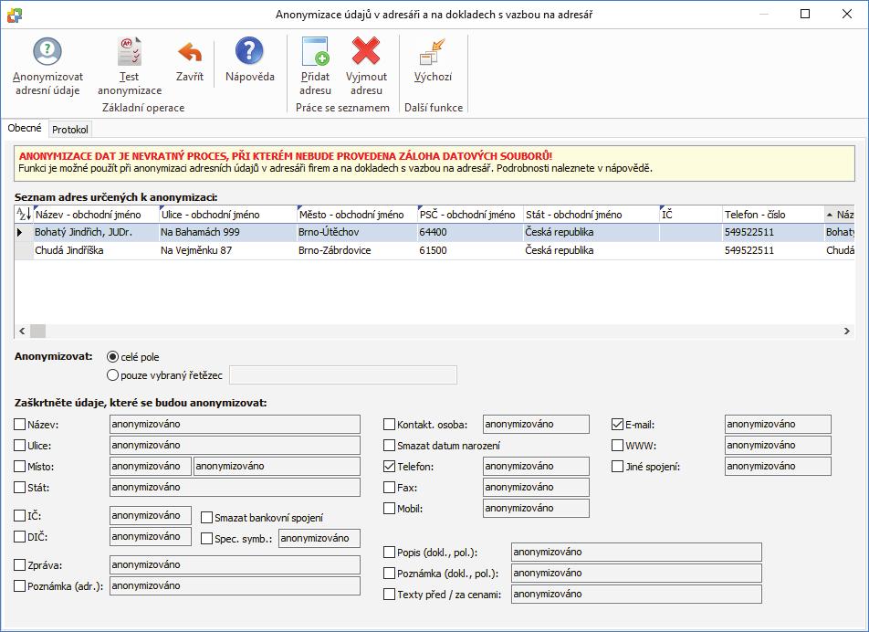 Money S3 - GDPR Objednávkové doklady Manuální rezervace Zakázky Servisy, Opravy Účetní deník Peněžní deník, Uzávěrkové úpravy Počáteční stavy DPH Počáteční stavy salda