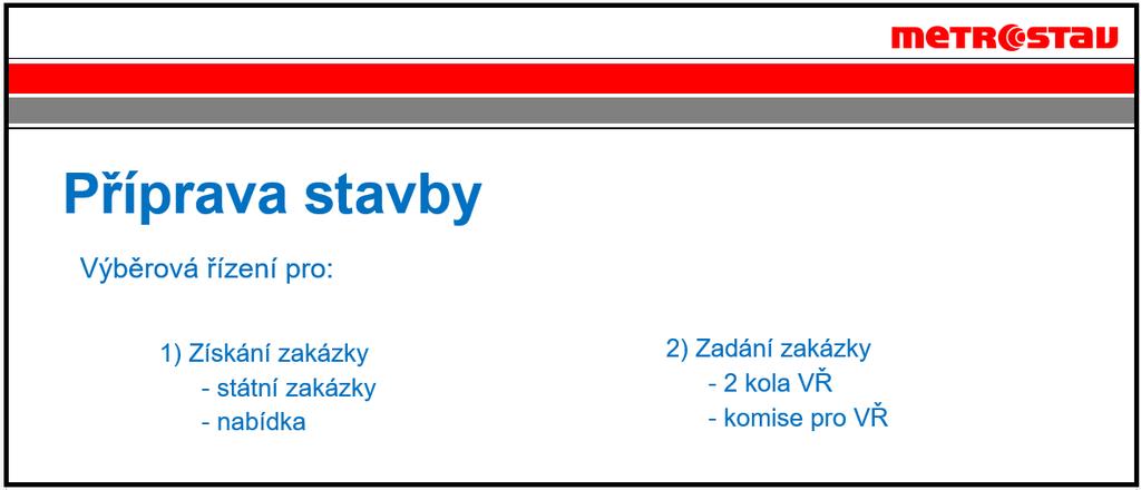 Příprava stavby 13 2.