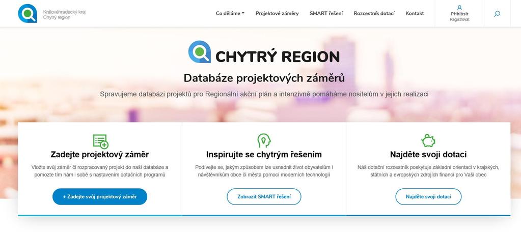 Priority a potřeby obcí dle připravovaných projektů