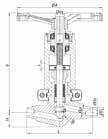 Ventily, armatury a komponenty Vysokotlaké uzavírací ventily High Pressure Shut-off Valves Vysokotlaká uzavírací šoupátka High Pressure Shut-off Gate Valves Vysokotlaké regulační ventily High