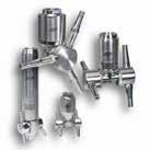 1 3, SMS, ASME SMS 3008 závit: B.S.P., N.P.T. klip: DIN, ISO, ASME PED 97/23/EC, ATEX 94/9/EC, EN 10204-3.