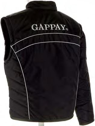 oděvů GAPPAY nepostrádá zesílenou hydrofobní úpravu a je vhodný především k práci v nepříznivém počasí.
