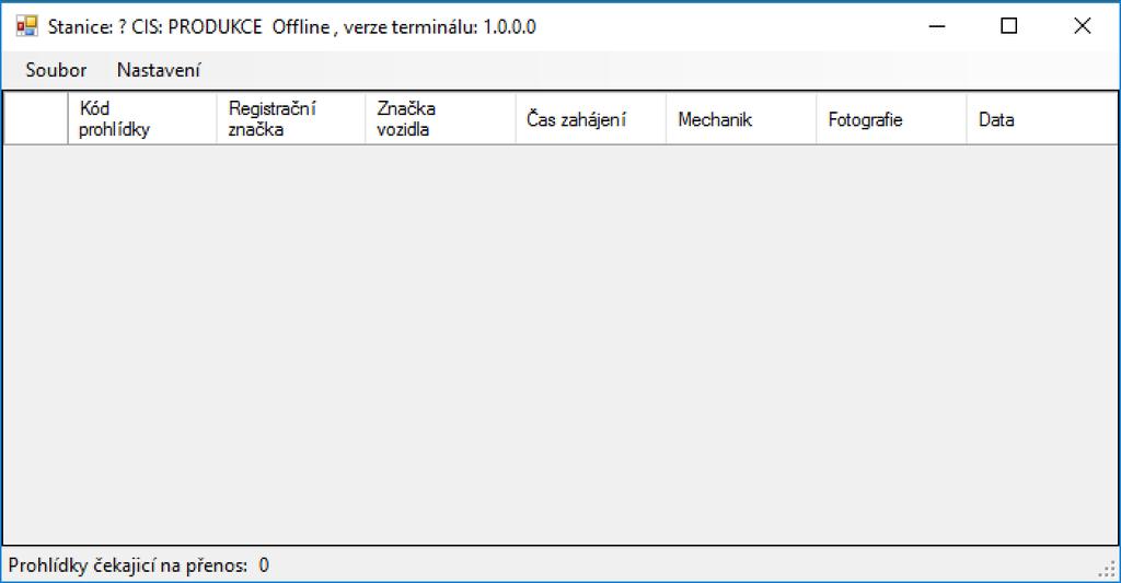 2.3 Spuštění aplikace SmeDesktopClient Aplikace je spustitelný soubor C:\cis_sme\SmeDesktopClient\SmeDesktopClient.exe 2.