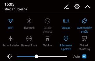 Systémové funkce a nastavení Vložený text zůstane k dispozici ve schránce, dokud nevyjmete nebo nezkopírujete jiný obsah. Sdílení textu: Vyberte text, který chcete sdílet, a klepněte na Sdílet.