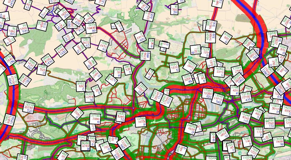 Tranzitní doprava na Praze 6 činí méně než 4%, jedná se především o osobní tranzit Praha 6 Nákladní tranzit