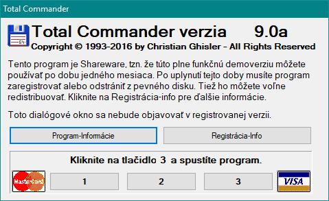 Užitočný softvér Ktorýkoľvek twin panel data commader Total Commander Altap