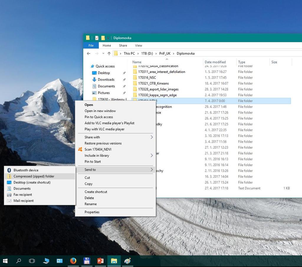 Kompresia / dekompresia údajov ZIP, RAR, TAR,.