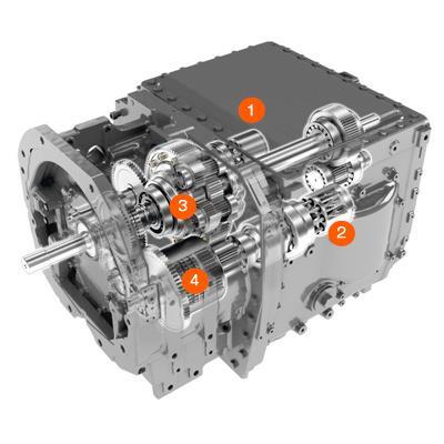 TECHNICKÉ PARAMETRY TRAKTORŮ A PLUHU účinnost hydrostatického modulu je 0,9.