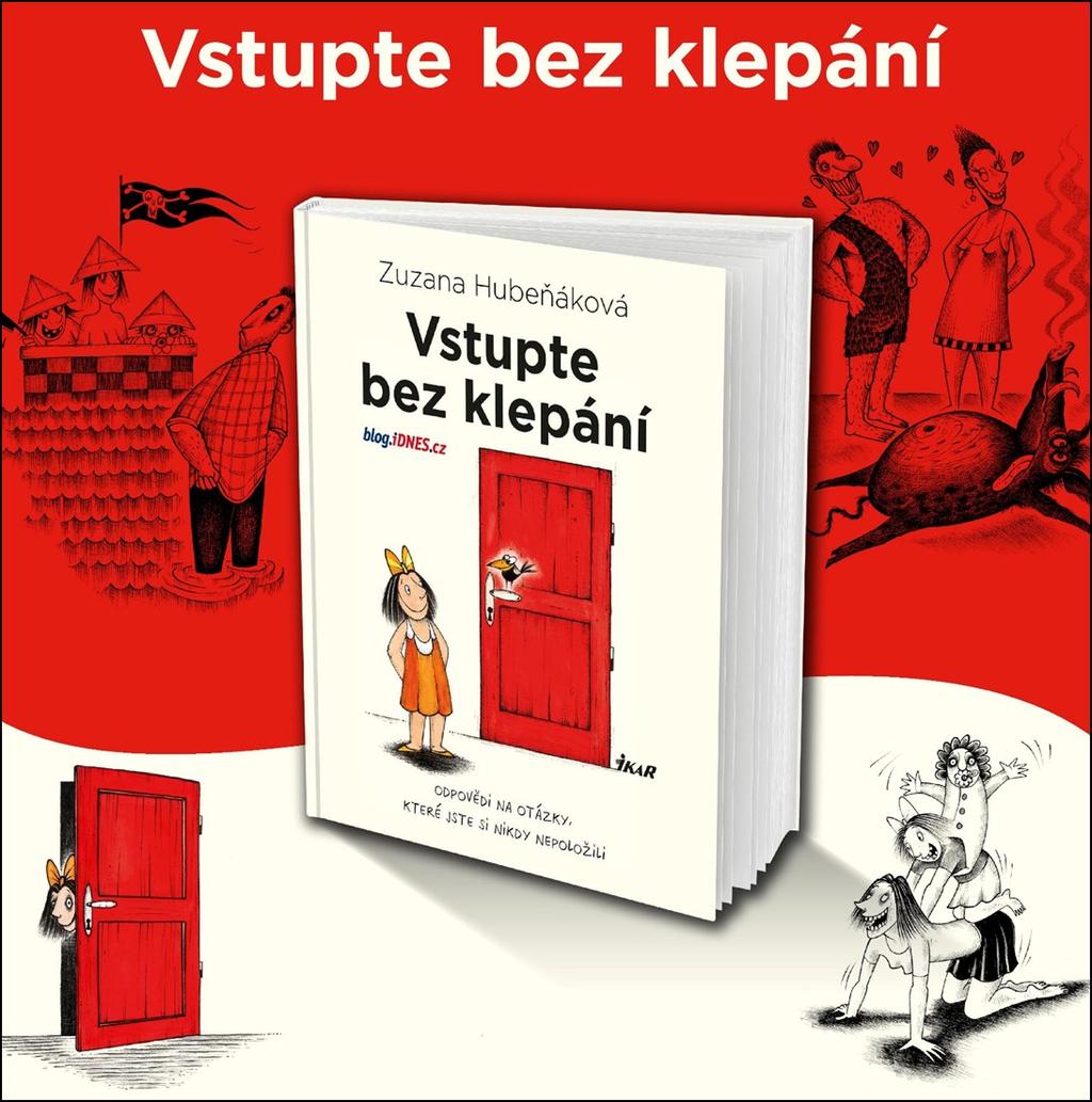Nyní vycházejí její humorné fejetony knižně a výbor obsahuje to nejlepší z jejích blogů a k tomu nášup nových a zatím nepublikovaných textů.