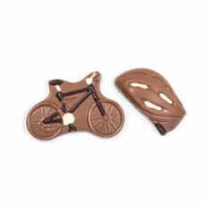 ČOKOLÁDOVÉ FIGURKY 3070 SADA LETADEL 3071 CYKLISTICKÁ SADA 202x124x20 mm 100 g 202x124x20 mm 100 g