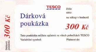 2.... vyměňte si Vaše nasbírané body za poukázky Hodnota nákupu s DPH Počet nasbíraných Hodnota