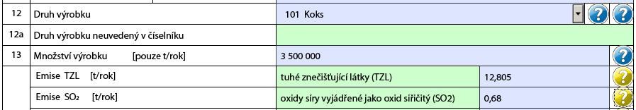 Formulář F_OVZ_SPE vyplnění údajů - Vyplnění položek orámovaných červeně hlídá datový standard - U ostatních položek ohlašuje provozovatel údaje relevantní konkrétnímu zdroji; vychází přitom rovněž