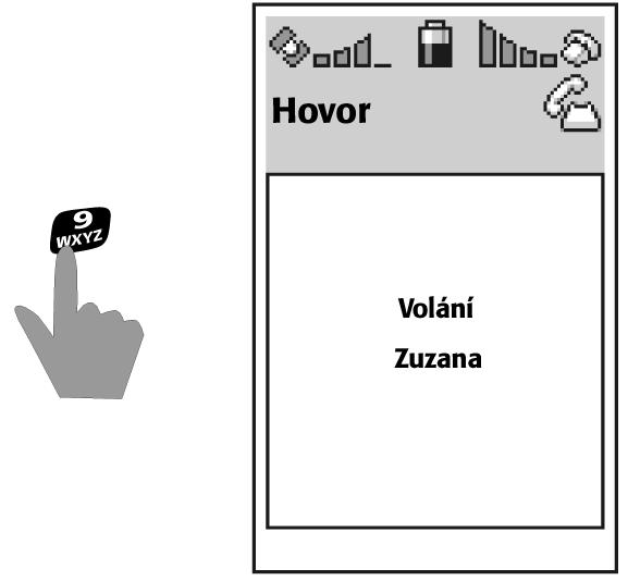 Jednotlačítková volba Jednotlaãítková volba umoïàuje vytáãení ãísel v pamûèov ch pozicích 2...9 stisknutím jediného tlaãítka.