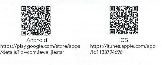 WIFI a živý přenos obrazu na displej chytrého telefonu Nascanujte QR kód určený pro Vaše mobilní zařízení, nebo dohledejte software v APP store pro telefony se systémem Android.